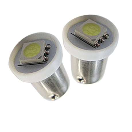 12Ｖ用 /BA9S / G14 / 3chip SMD 1連/ 白/2個 LED/ウェッジ球/ルーム球 ナンバー灯/互換品