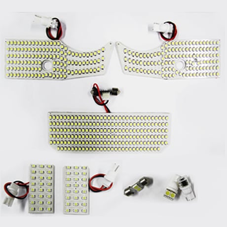 値下げ　プリウスα (40系) / ルームランプセット / 8ピース / SMD 合計512発 / 白 / LED 互換品