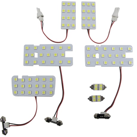 デリカD5  / CV1W / H31.2~ / LED ルームランプセット / 7ピース / SMD 合計86発 / 白 / 互換品
