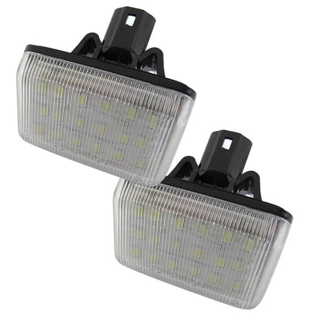 マツダ車用  / ライセンスランプ / 白 / 2個セット / アッセンブリー交換タイプ / 片側18SMD / 互換品