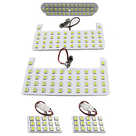 エスクァイア 80系 / ルームランプセット / 5ピース / SMD 合計152発 / 白 / LED 互換品