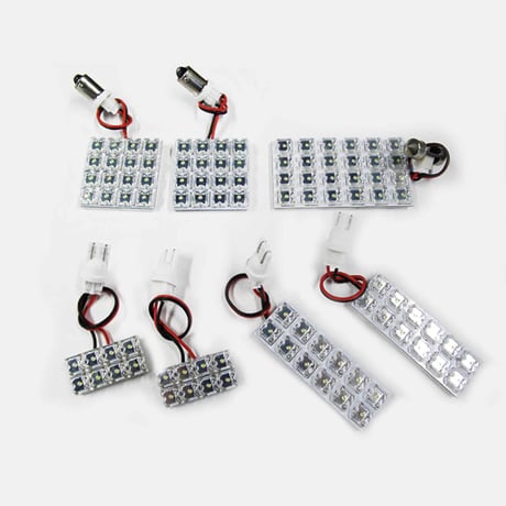 セルシオ 20系 / ルームランプセット / 7ピース / SMD 合計96発 / (白) / LED / トヨタ 互換品