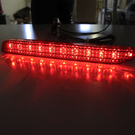LEDリフレクター / レッドレンズ  / ムーヴ　LA100 (H22.12～H26.11) / 左右2個セット/互換品　ムーブ