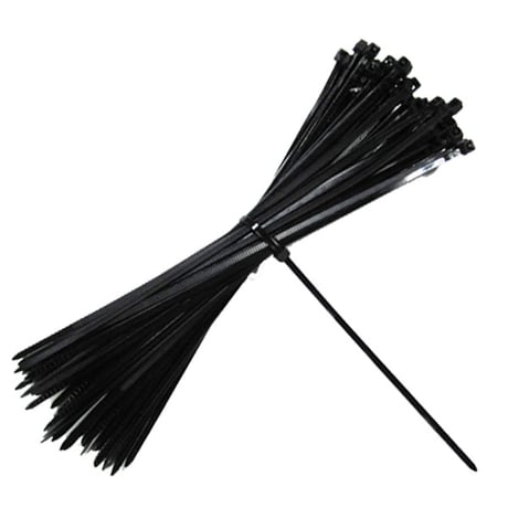 結束バンド /　タイラップ (タイプ2 (5x250mm))(黒) (30本セット) / 互換品