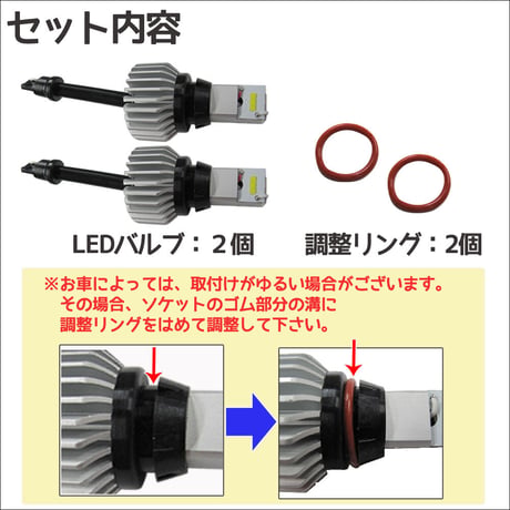 170系 シエンタに / (12V) T15/T16 / ハイパワーCSPチップ 9連 / 6500K / 白/ 2個 / 互換品