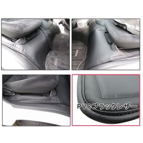 ハイエース 200系(8型) スーパーGL標準車用 互換品 / フロントデッキカバー / 2パーツセット/ブラック