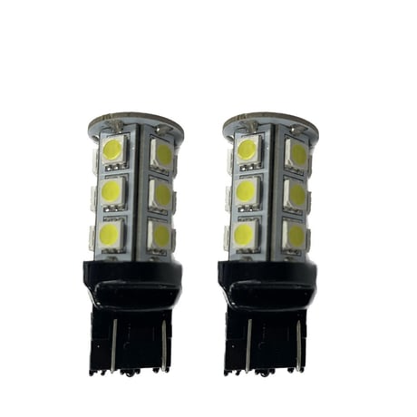 T20 / 3CHIP SMD / 18連 / ダブル球 (白)  / 2個セット / 超高輝度 / LED / 互換品