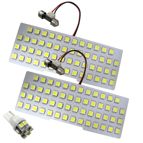 クロスビー (MN71S) / ルームランプセット / 3ピース / 118発 SMD /白/ LED / 互換品