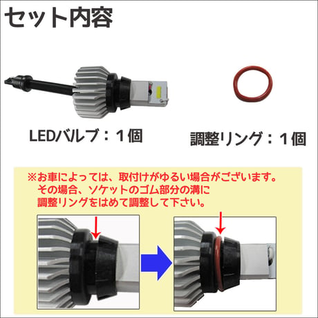 (12V/24V) T15/T16 / ハイパワーCSPチップ 9連 / 6500K / (白) / 1個 / LED / 互換品