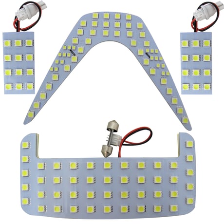 C-HR CHR / ルームランプセット / 4ピース / SMD126発/ 白 / LED / CHR ルームランプ 互換品