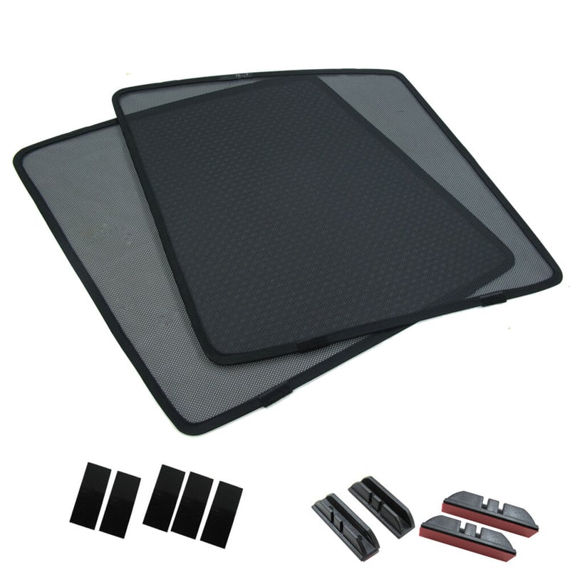 AR88グロウローズゴースト　エスクァイア　運転席，助手席，小窓セット　４点 メッシュカーテン / エスクァイア 80系 / 運転席・助手席 2枚