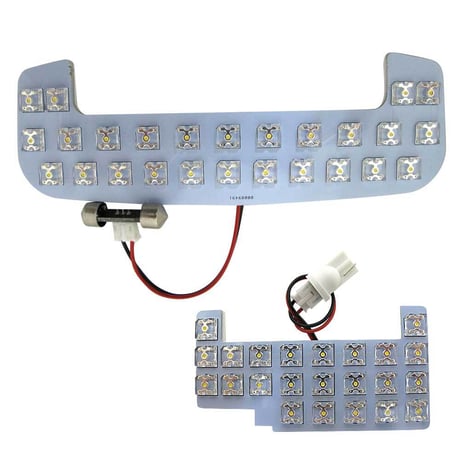 ジムニー JB64W / ジムニーシエラ JB74W 3ドア車用 / ルームランプセット/2ピース/FLUX 49発/ 温暖色 / 互換品