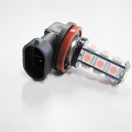 H16 トヨタ用（プリウス/アクア） / LEDフォグランプ / 3チップSMD / 18連 / ピンク/ 無極性/2個/互換品