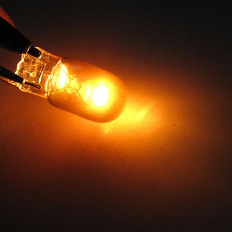 12V用 / T20 /  ステルス球 / シングル球 / (オレンジ) / 2個セット / LED/クロームバルブ / 互換品