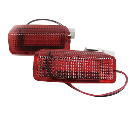 (トヨタ汎用) / LEDカーテシランプ / 赤/ 36SMD / 2個/ アルファード ・ヴェルファイア・プリウス等 / 互換品
