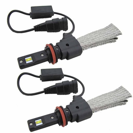 H16 / LEDフォグランプ / 放熱ベルト付き / 20W (2500LM) / 白 / 2個 / 6ヶ月保証付き / 互換品