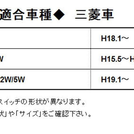 (車載用) USB充電ポート増設キット/ USB２ポート / ミツビシ車用 / 37x22mm / LED色：ブルー / 互換品
