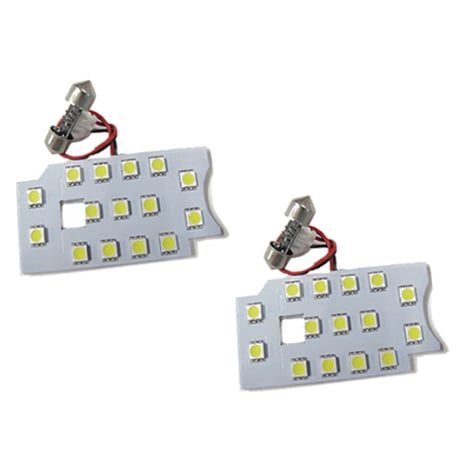 【互換品】ハイエース 200系 (1/2/3型) ＤＸタイプ / ルームランプセット / 2ピース / SMD 合計30発 / 白 / 送料無料