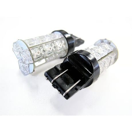 T20 / FLUX LED 18連 / ダブル球 / レッド/ 2個 / LED / 超高輝度 /ブレーキ・テールに / 互換品