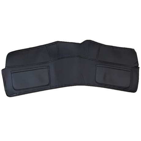 ハイエース 200系 1〜6型 標準車用 互換品 セカンドフロアレザーカバー 黒 ポケット付き