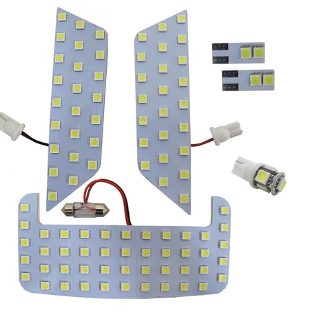 RAV4 50系 / ルームランプセット / 6ピース / 合計103発 SMD / (白) / LED / トヨタ 互換品