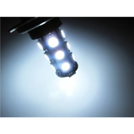 H7 / LEDフォグランプ / 3チップSMD / 18連 / 白 /無極性 / 2個セット / 互換品
