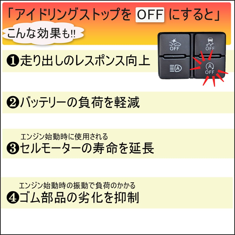 アイドルストップキャンセラー / スイフト ZC53S ZD53S / HD12138 / 互