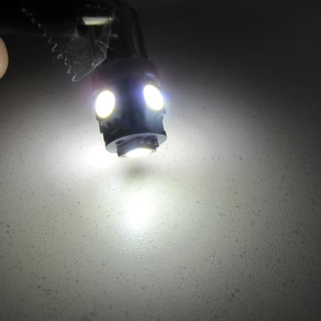 12Ｖ用/BA9S/G14 / 3chip SMD 5連 / 2個セット 白/ LED / マップランプ・ルーム球 / 互換品