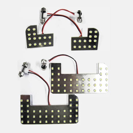 ステップワゴン RK1/2型  / ルームランプセット / 4ピース / SMD 合計104発 / 白 / LED / 互換品