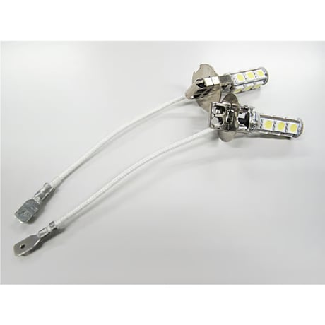 H3 / LEDフォグランプ / 3チップSMD / 13連 / 白 / ２個セット / 互換品