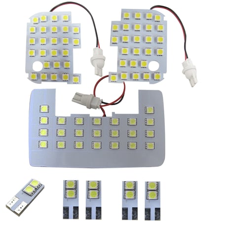 ジャスティ M900F　M910F / LED ルームランプセット / 8ピース / SMD85発/ 白 / 互換品