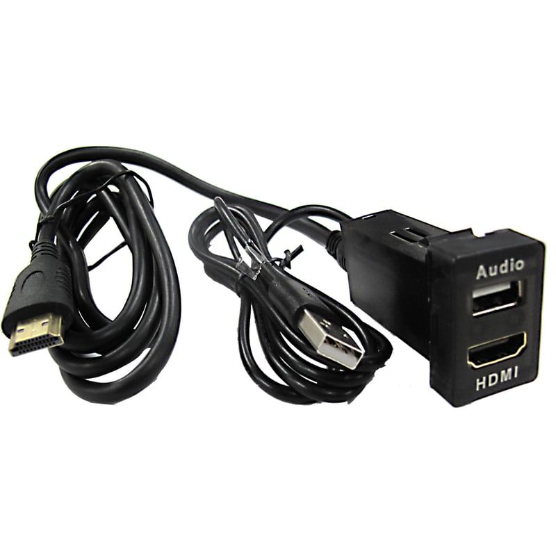 HDMI USB 延長ケーブル / トヨタ スズキ ダイハツAタイプ /互換品