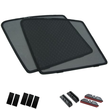 メッシュカーテン / アクア (NHP10系) 互換品  / 運転席・助手席 2枚セット / T28-2 / メッシュシェード