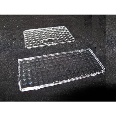 クリスタルカット / ルームランプレンズカバー / ワゴンＲ スティングレー (MH34S H24.9～) / ２ピース /互換品