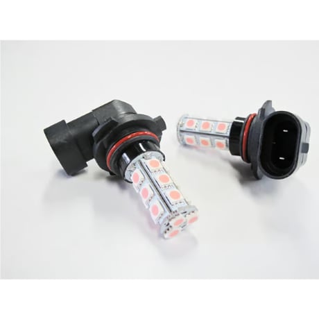 HB4 / LEDフォグランプ / 3チップSMD / 18連 / ピンク / 無極性 / 2個セット / 互換品