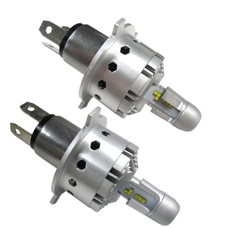 12V 24V/ H4(H/L) /3000LM /9Pシリーズ/LEDヘッドライト /白/冷却ファン内蔵/LED12発 /互換品