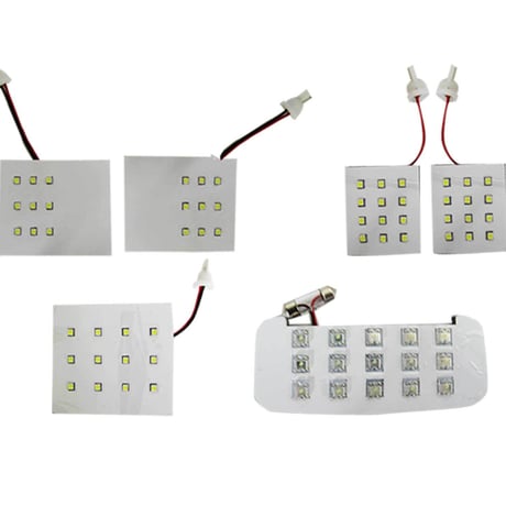 ランドクルーザー 200系 / ルームランプセット / 6ピース / 合計69発 (54SMD+15FLUX) /LED 互換品