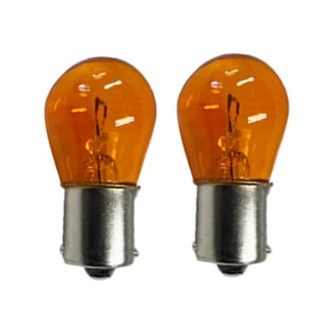 24V用 / S25 / ハロゲン球 / シングル球 / 180° / オレンジ/2個/互換品