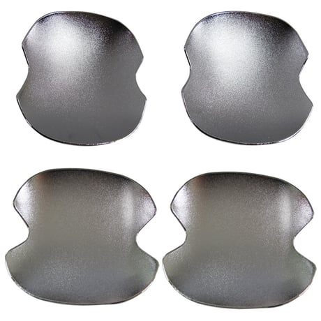 タント LA650S LA660S/ ドアハンドルプロテクターカバー / 4pcs/ シルバーメッキ(艶消しタイプ）/互換品
