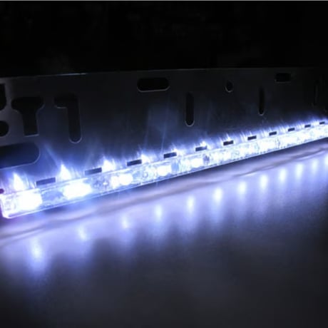 ステー一体型 /  ライセンス バックランプ用 / LED 白12発  / 汎用 ナンバープレート用 / 互換品