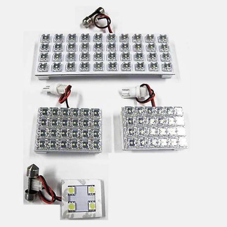 ウィッシュ 20系 / ルームランプセット / 4ピース / 合計92発 (88FLUX+4SMD) / 白 互換品