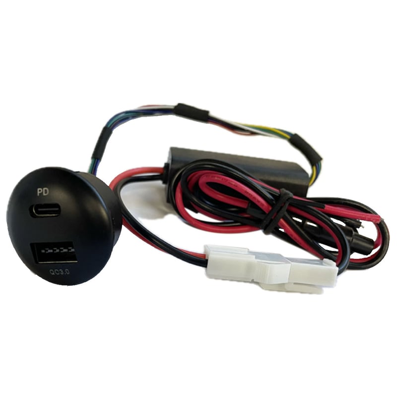 ジムニー・ジムニーシエラ / JB64W JB74W / 丸型 USB+PDポート増設