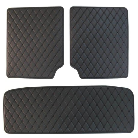 スズキ ジムニー用 / ロングラゲッジマット / ブラック / 3ピースセット / JB23W JB33W JB43W / 互換品