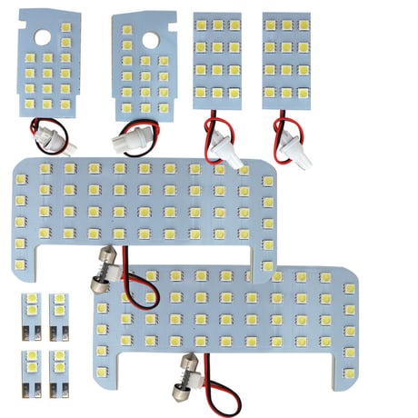 ランクル プラド 150系 / 前期型 / ルームランプセット / 10ピース / 合計152発 SMD /白 互換品
