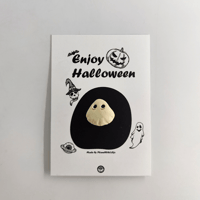 手作り作品★ハロウィンジュエリー★ゴーストリング【期間限定】