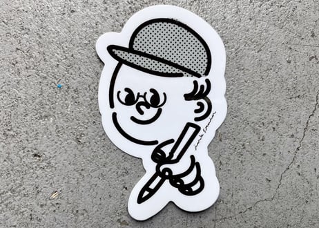 Die-cut sticker