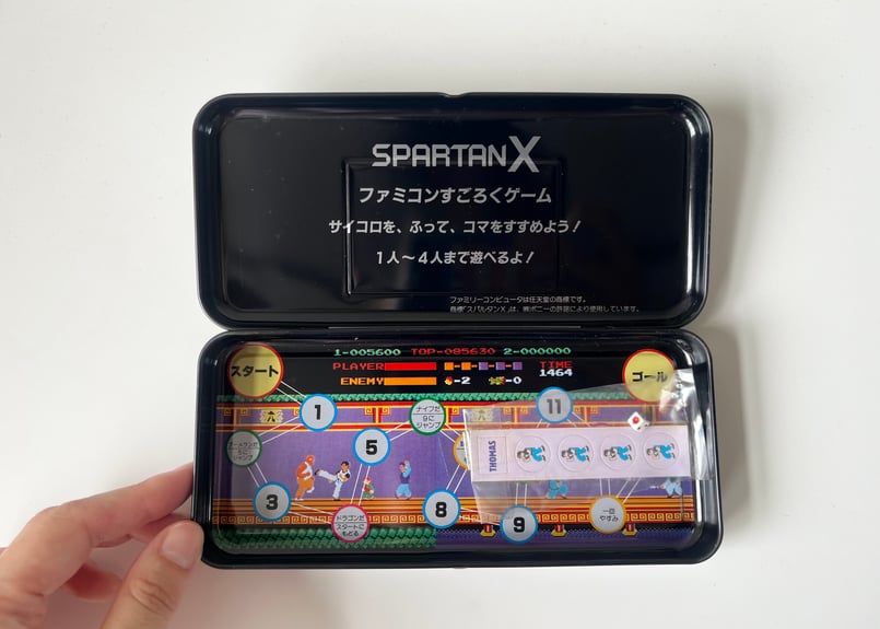 ファミコン缶ペン「スパルタンX」 | ink stain online store