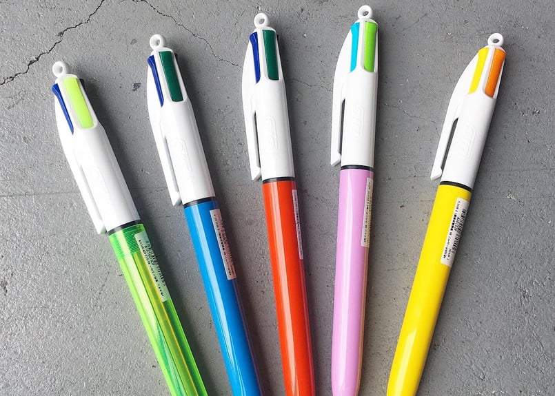 BIC 4色ボールペン | ink stain online store