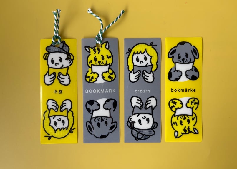 Original bookmark | ink stain online store