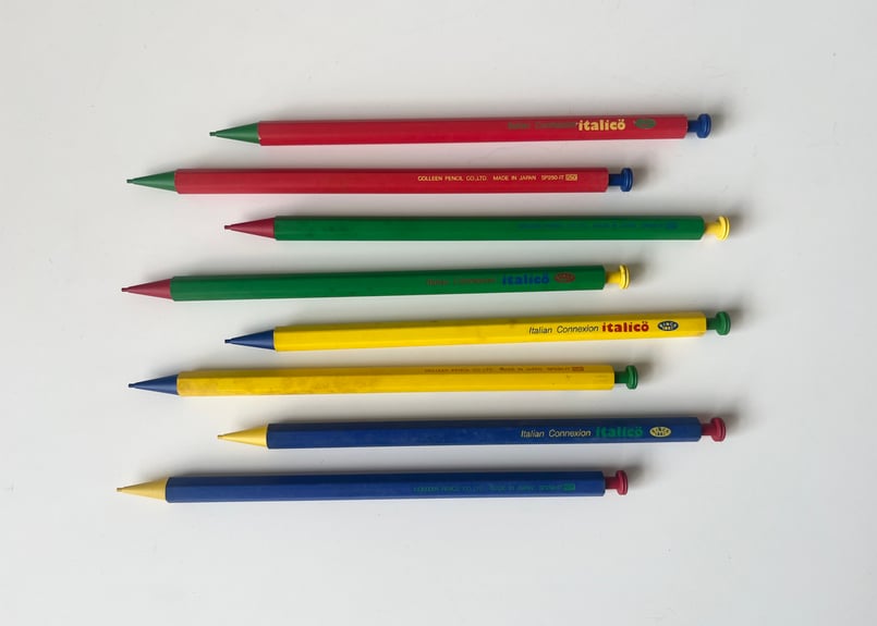 italico mechanical pencil SP250-IT | ink stain